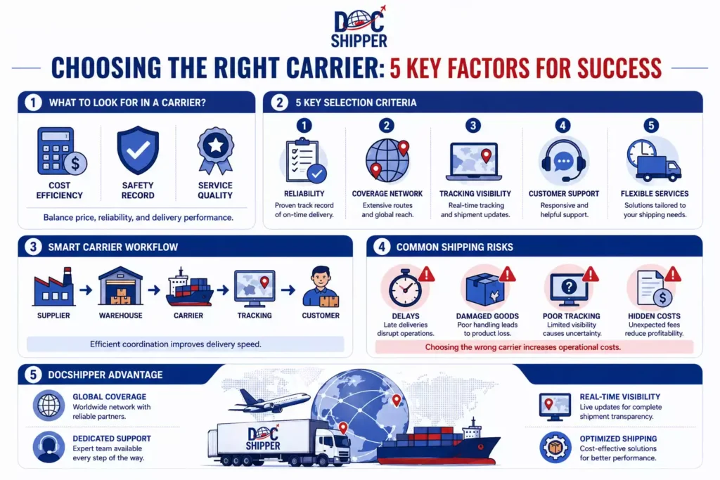 CHOOSING THE RIGHT CARRIER_ 5 KEY FACTORS FOR SUCCESS