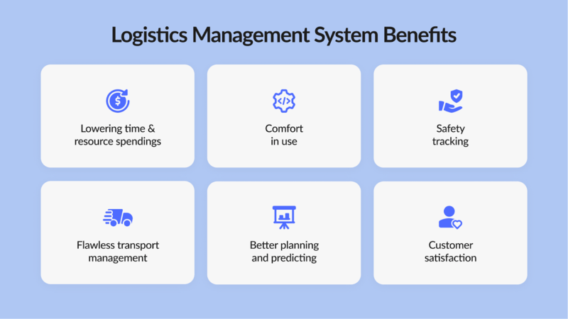 Logistics Management System Benefits