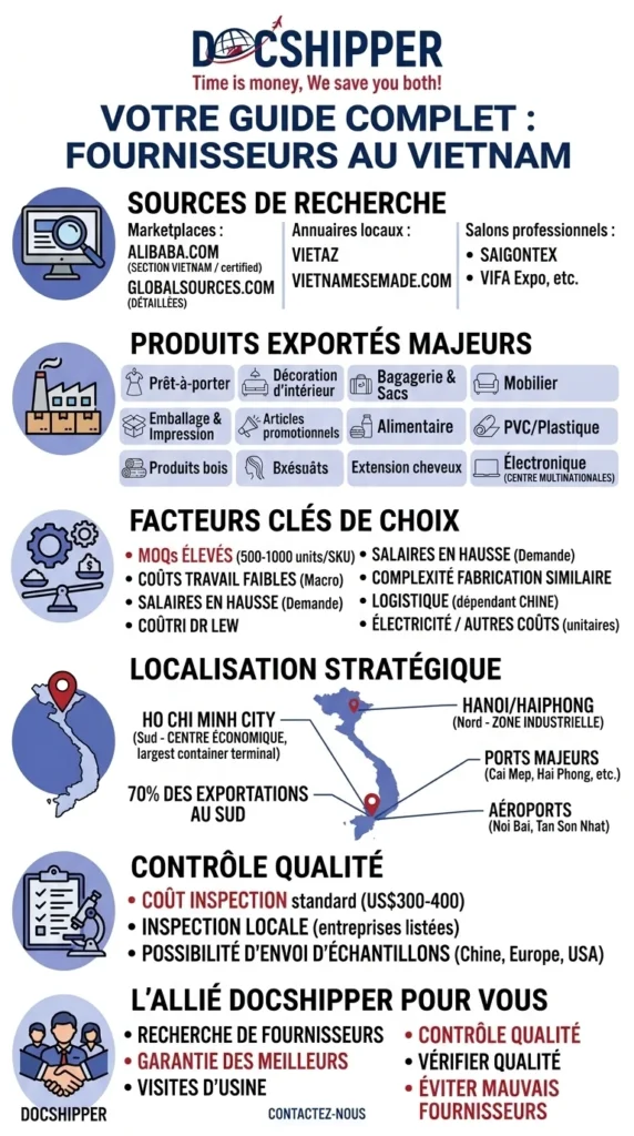 How to choose manufacturers and wholesalers in Vietnam