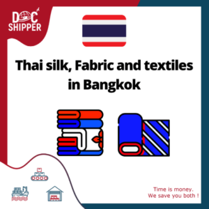 Thai silk, Fabric and textiles in Bangkok