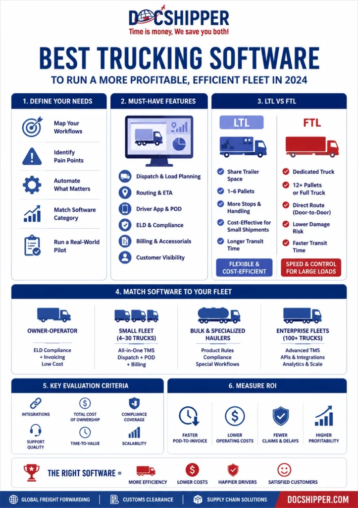 Best Trucking Software for 2026
