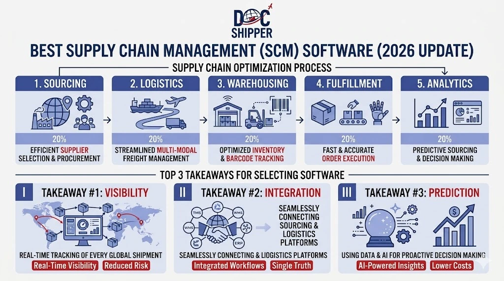 Best supply chain management (SCM) Software