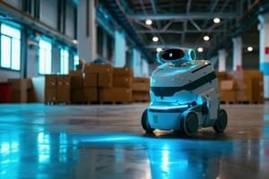 AI inventory management with robots