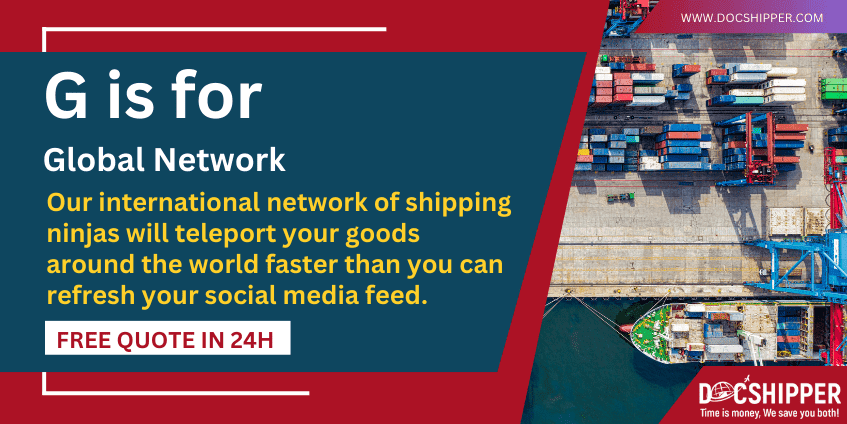 G is for Global Network - Logistics glossary-min