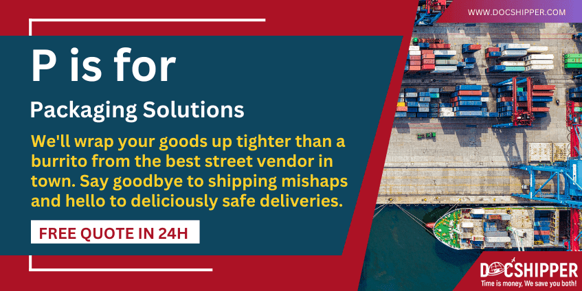 P is for Packaging Solutions - Logistics glossary-min