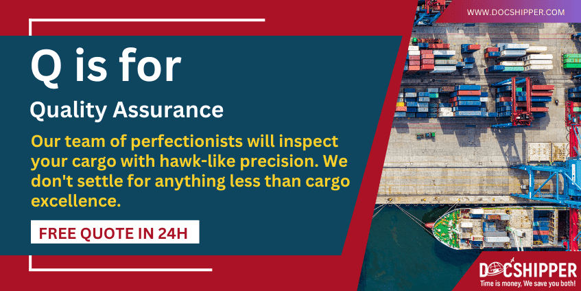 Q is for Quality Assurance - Logistics glossary-min