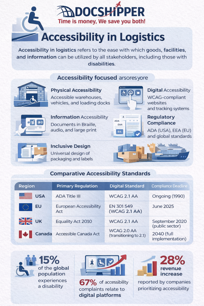 Accessibility in Logistics