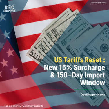 US Tariffs Reset New 15% Surcharge & 150-Day Import Window