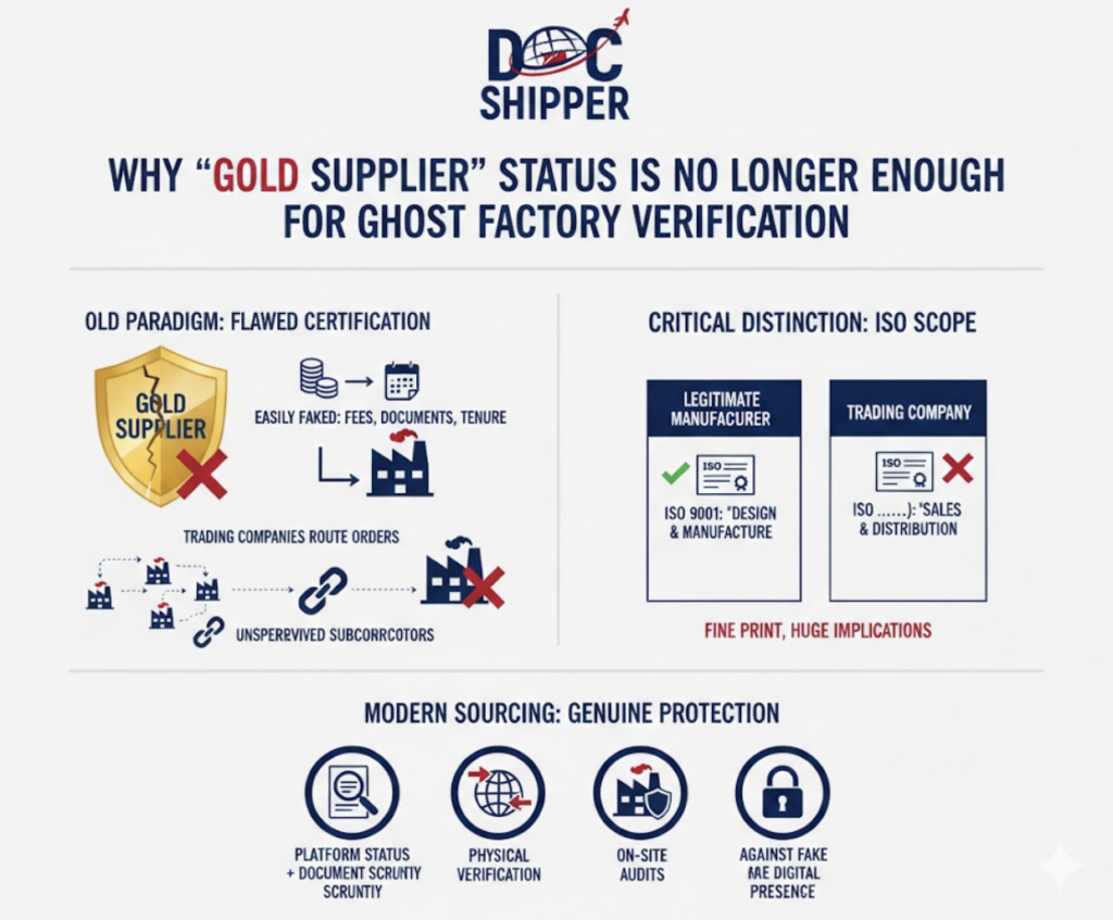 why Gold Supplier status is no longer enough