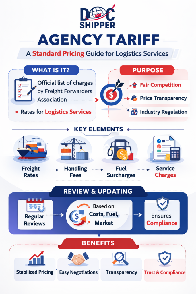 AGENCY TARIFF