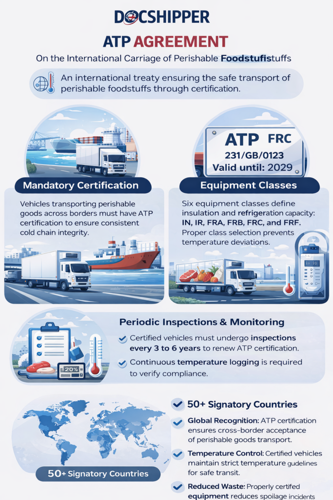 ATP (Agreement on the International Carriage of Perishable Foodstuffs)