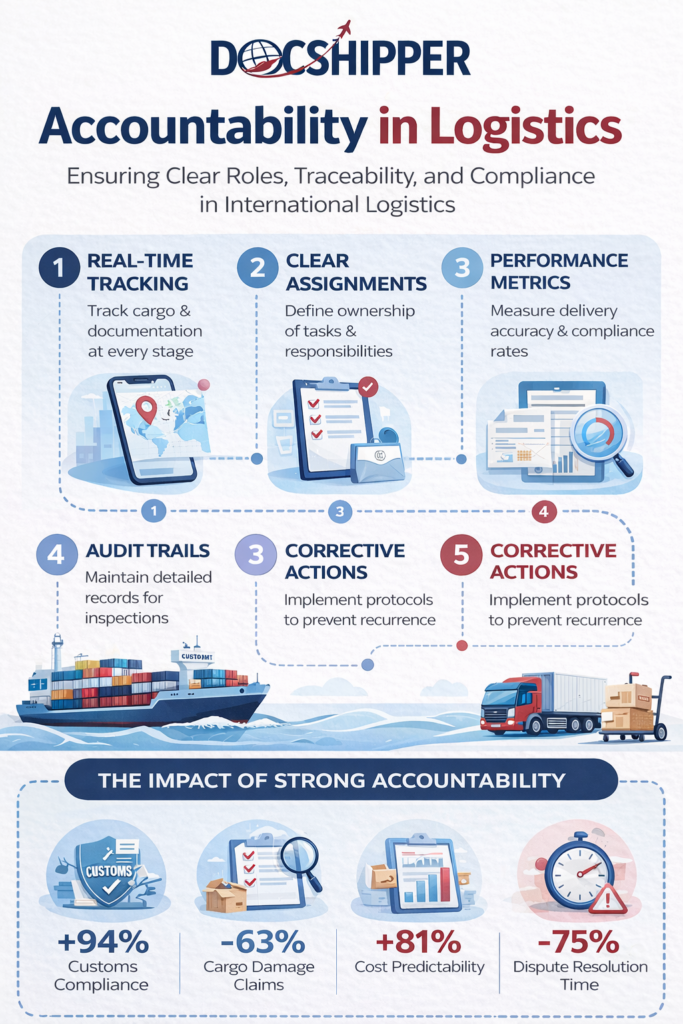 Accountability in Logistics