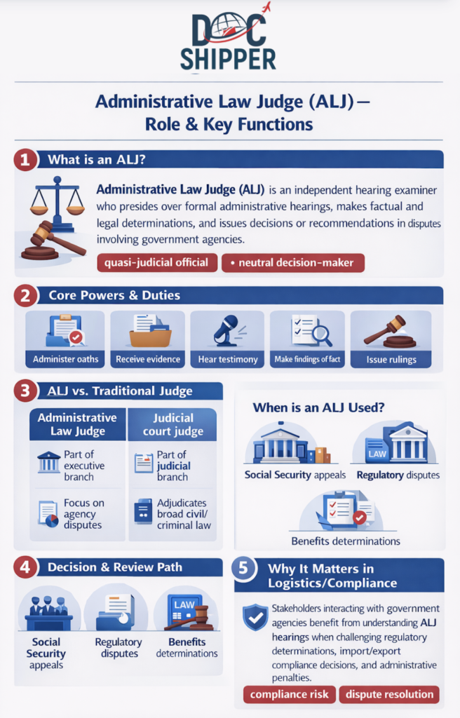 Administrative Law Judge