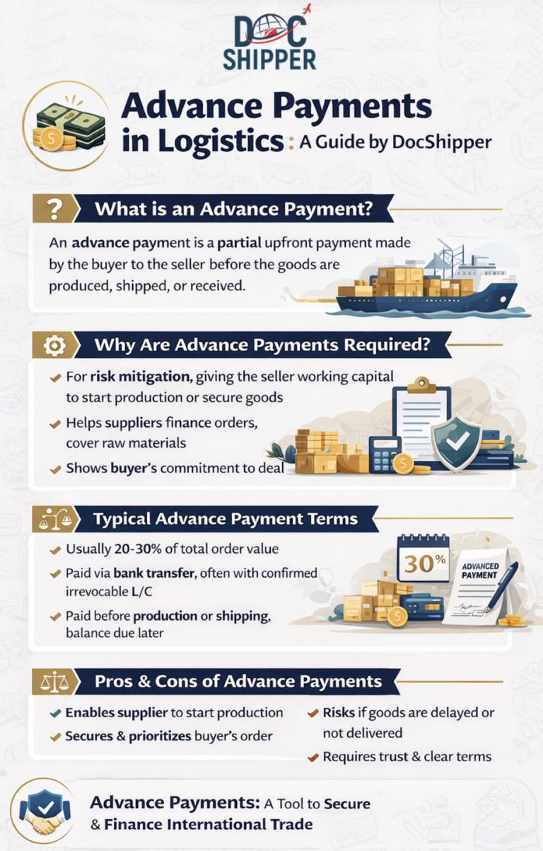 Advance Payment: Definition & Guide for 2026 | DocShipper
