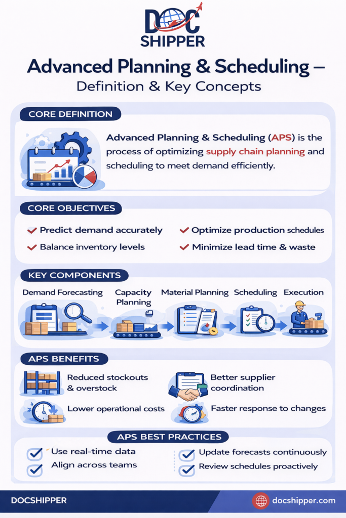 Advanced Planning & Scheduling