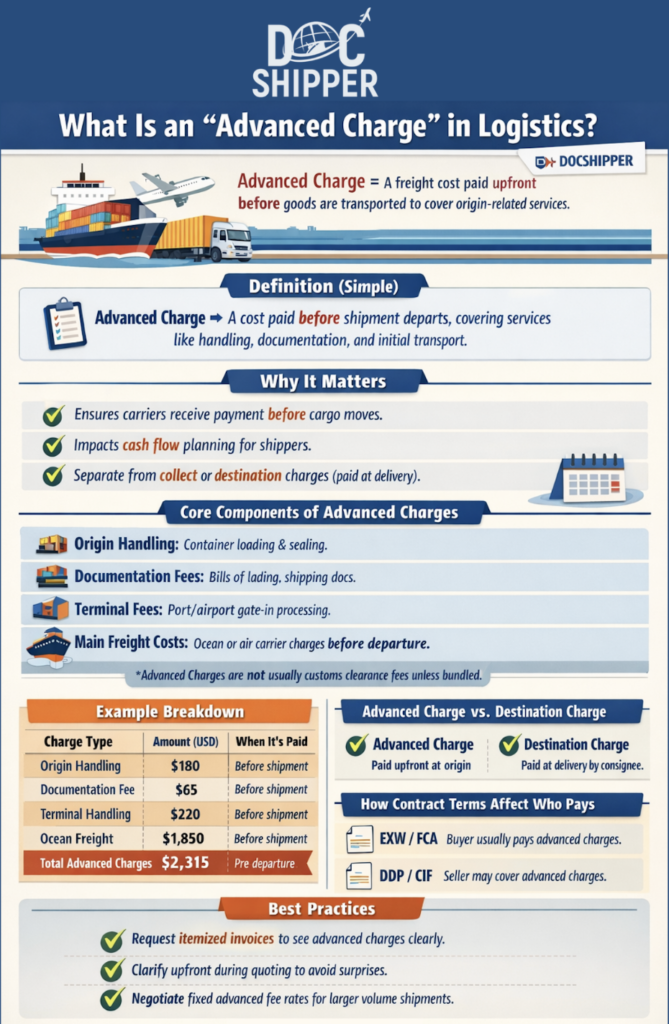 Advanced charge