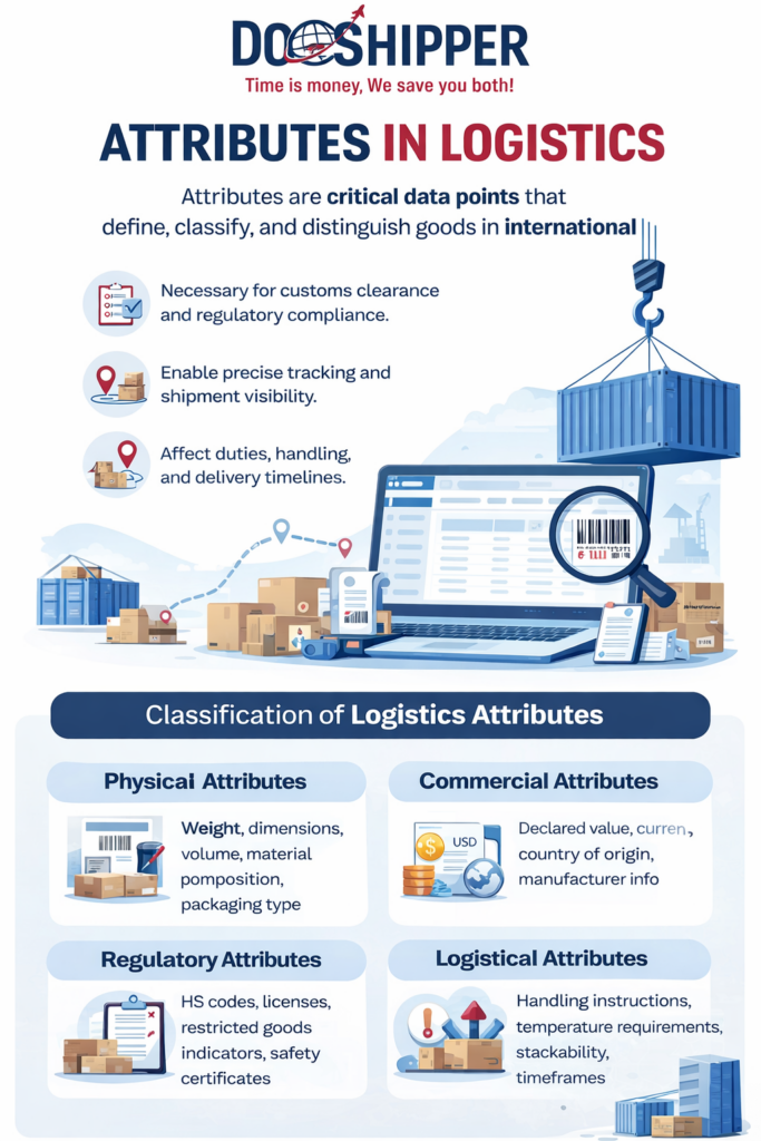 Attributes in Logistics