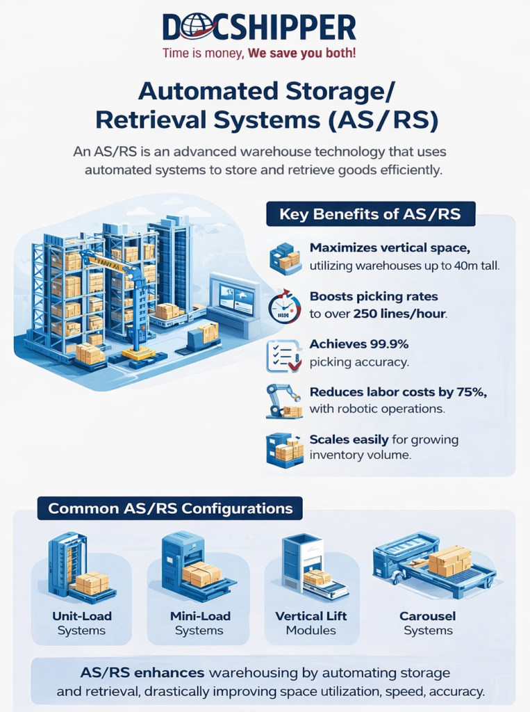 Automated Storage/Retrieval System (AS/RS)