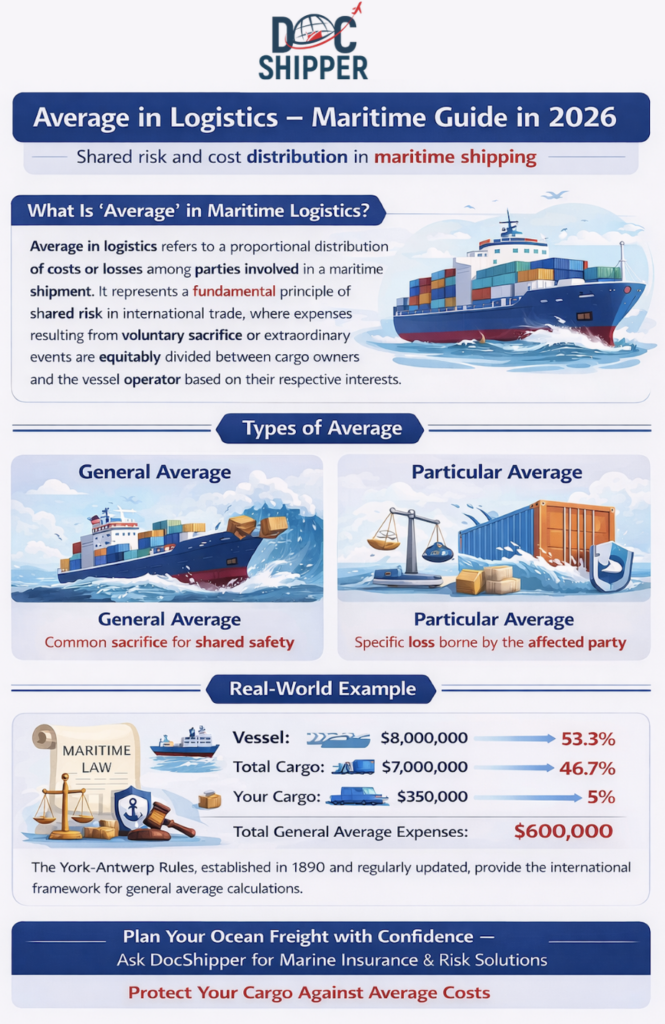 Average in logistics