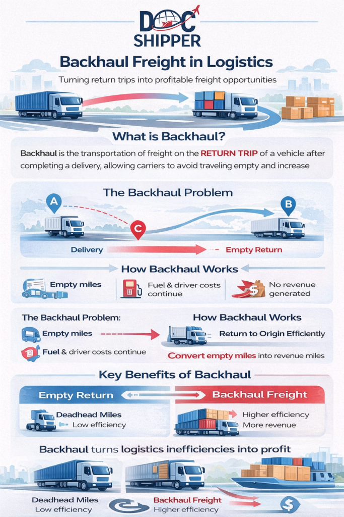 Backhaul Freight in Logistics