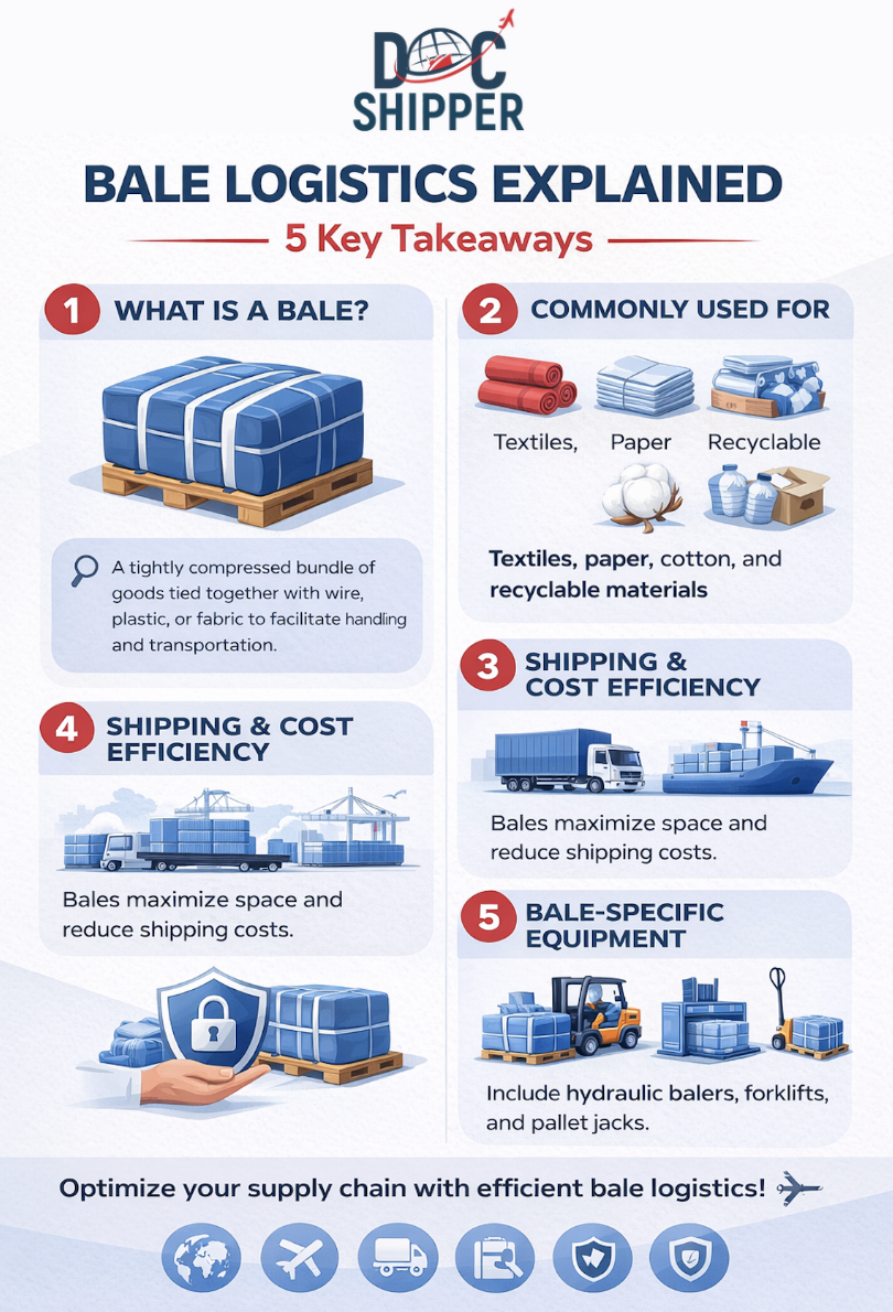 Bale in Logistics: Definition & Handling Guide in 2026