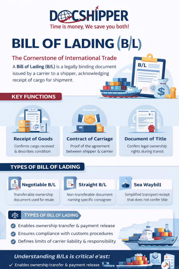 Bill of Lading (B/L)
