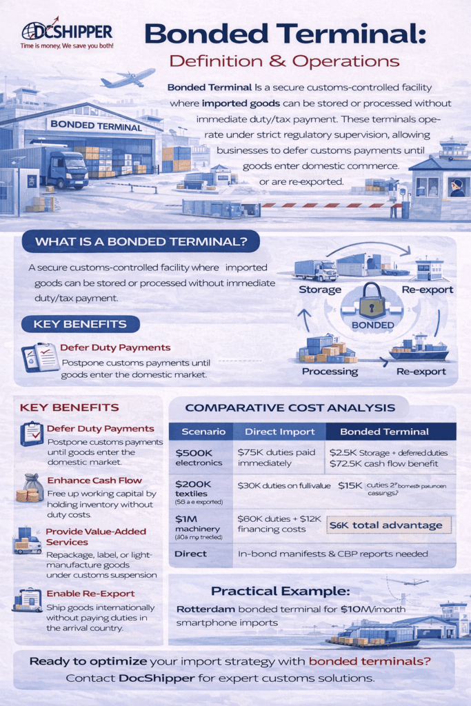 Bonded Terminal Definition & Operations Guide en 2026