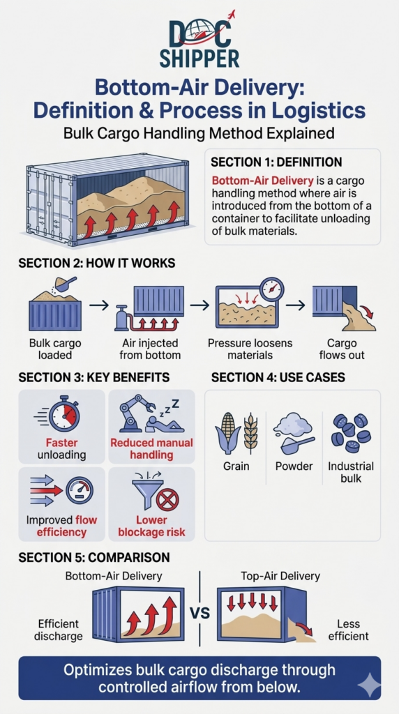 Bottom-Air Delivery: Definition & Process in Logistics