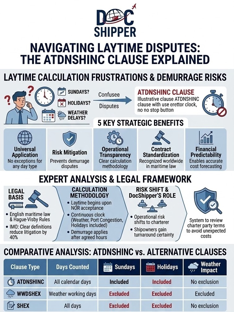 NAVIGATING LAYTIME DISPUTES THE ATDNSHINC CLAUSE EXPLAINED