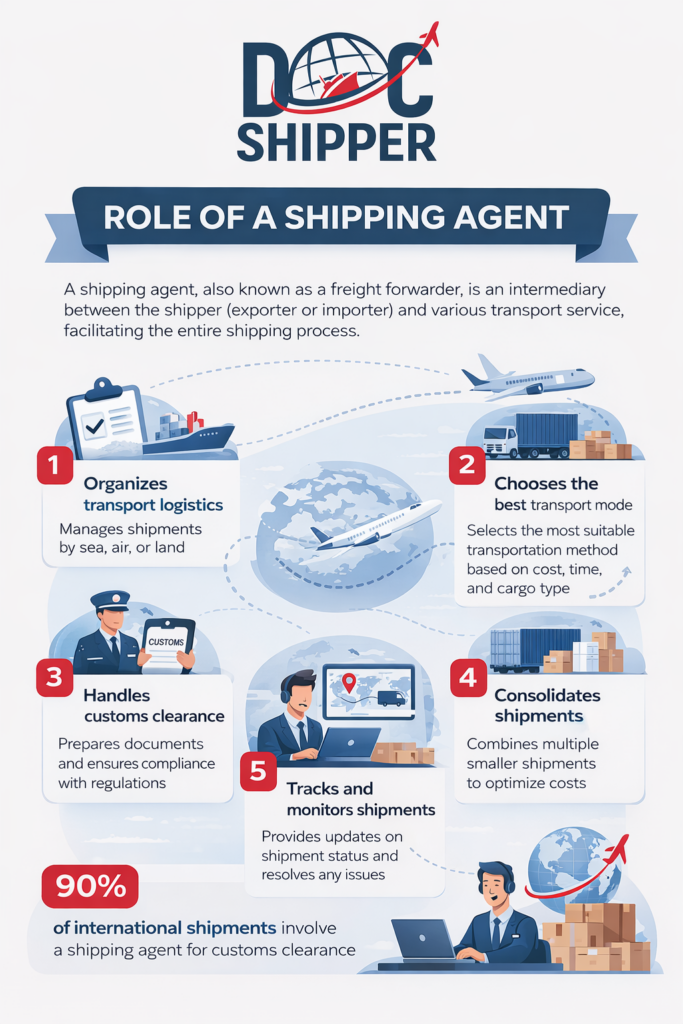 ROLE OF A SHIPPING AGENT