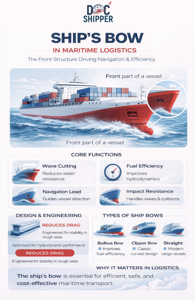 Ship's bow