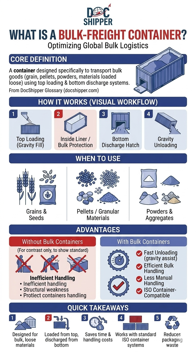 Bulk-Freight Container: Definition & Guide for 2026 | DocShipper