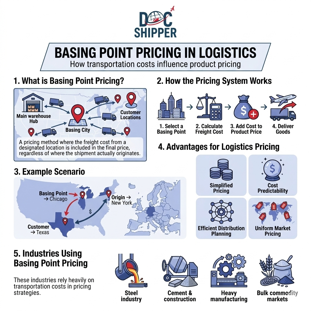 basing point pricing in logistics