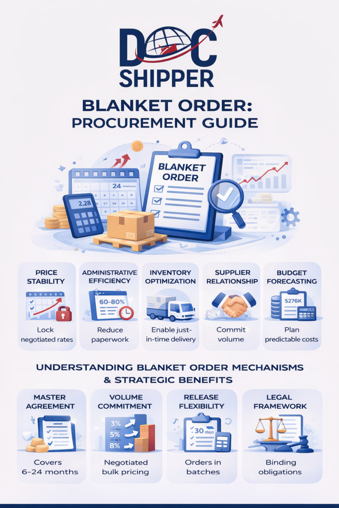 blanket order