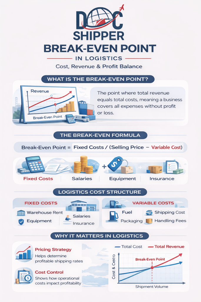 break-even point in logistics