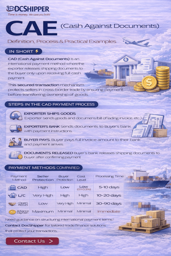 CAD-Cash-Against-Documents