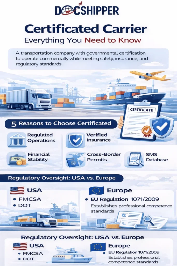 Certificated Carrier