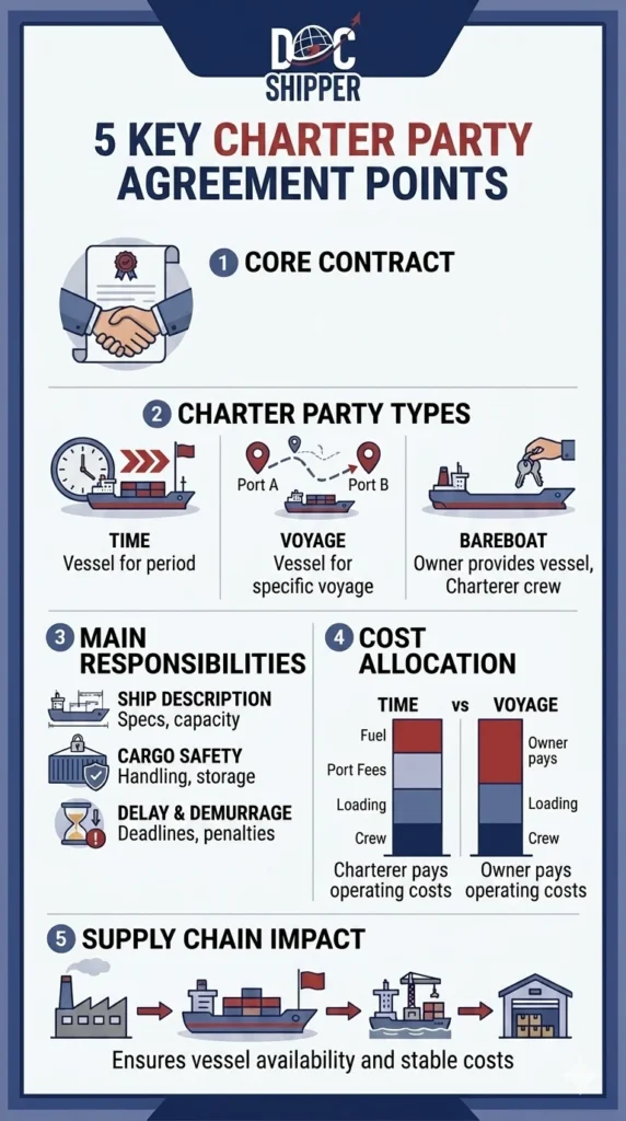 Charter Party: Definition, Types & Guide for %currentyear% | DocShipper