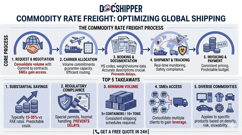 Commodity Rate: Definition & Guide for %currentyear% | DocShipper