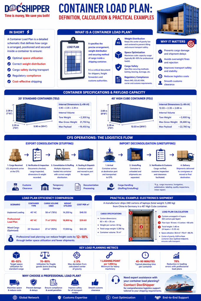 Container Load Plan