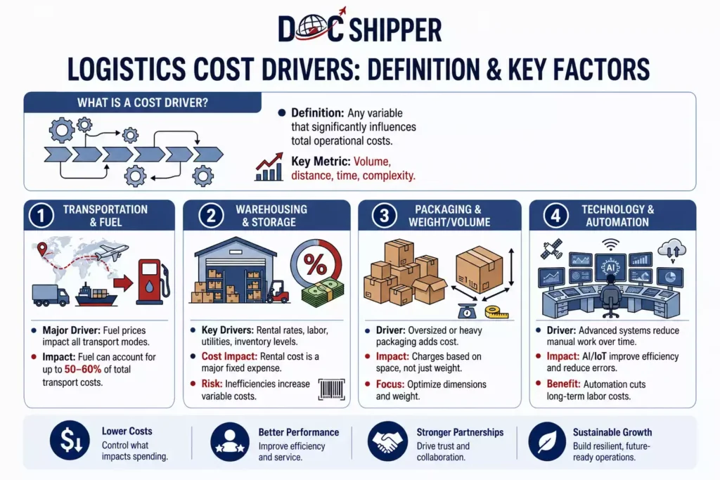 Cost Driver: Definition & Guide for %currentyear% | DocShipper