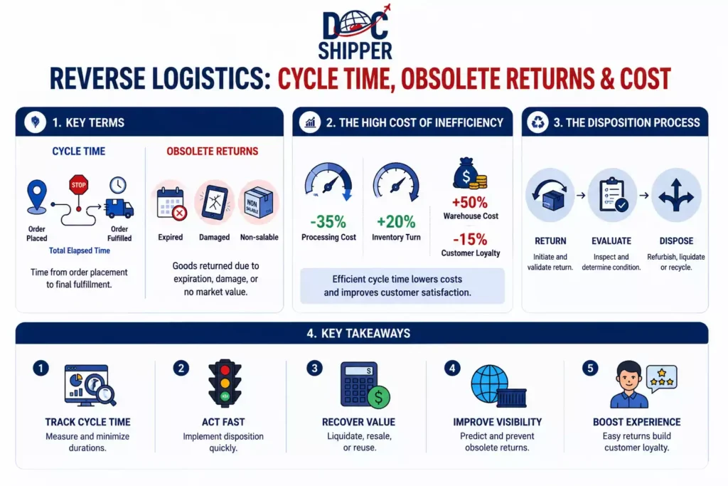 Cycle Time Obsolete Product Returns: Guide for %currentyear% | DocShipper