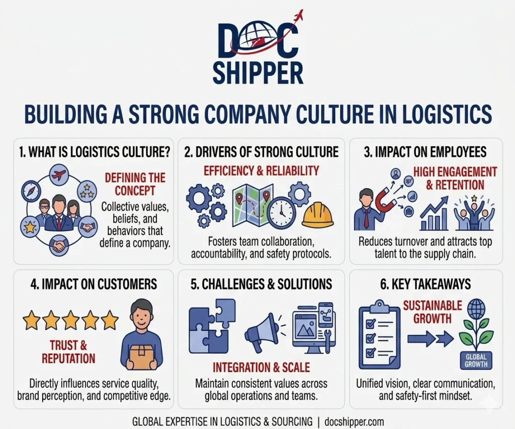 Building a strong company culture in logistics