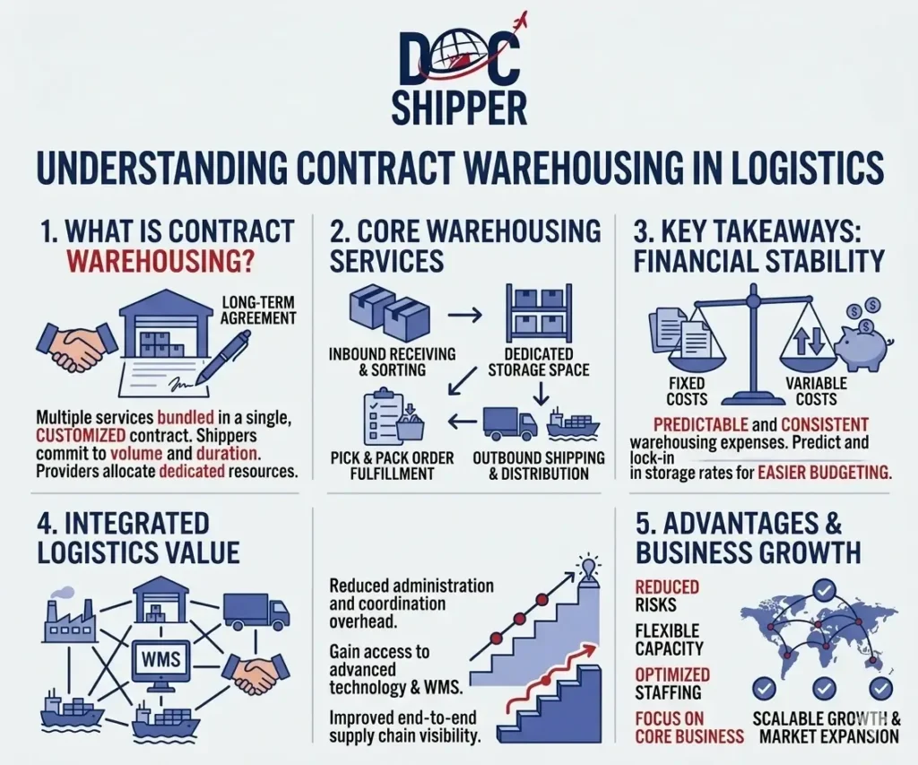 Understanding contract warehousing in logisitics