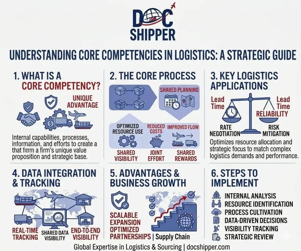Understanding core competencies in logistics - a strategic guide