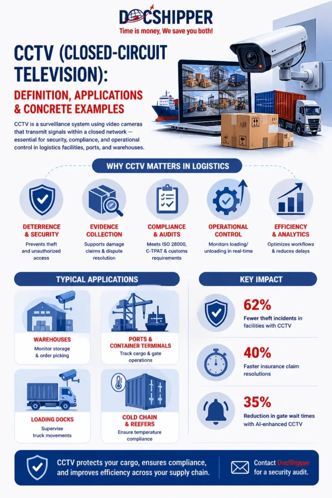 CCTV in Logistics