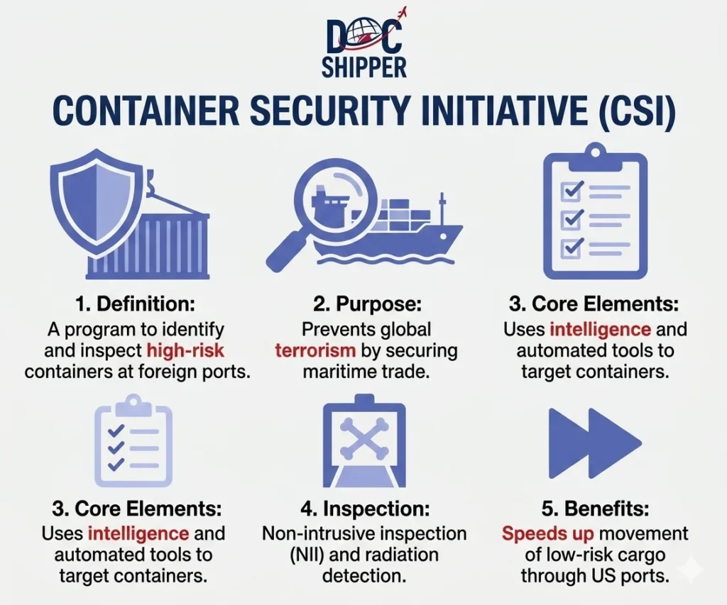 Container Security Initiative (CSI): Guide for %currentyear% | DocShipper