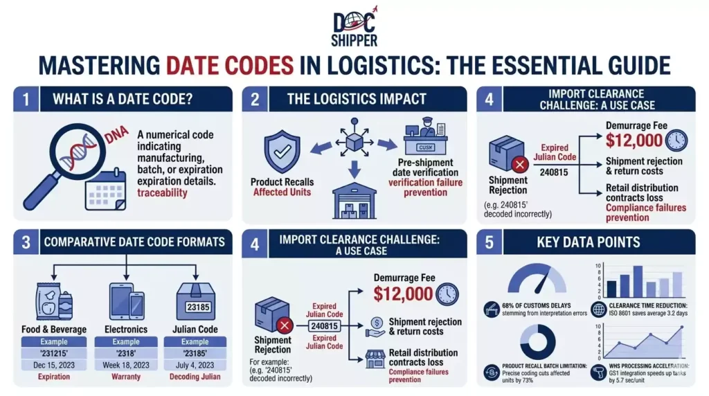 Date Code: Definition & Guide for %currentyear% | DocShipper