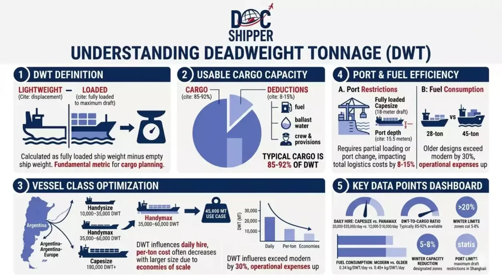 Deadweight Tonnage (DWT): Definition & Guide en %currentyear%