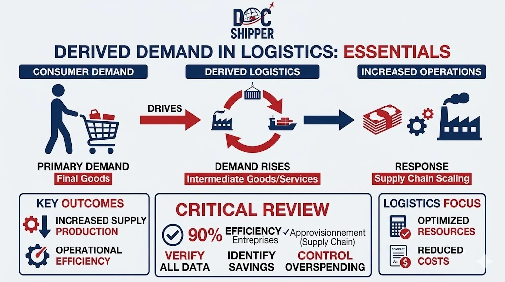 Derived demand in logistics - essentials